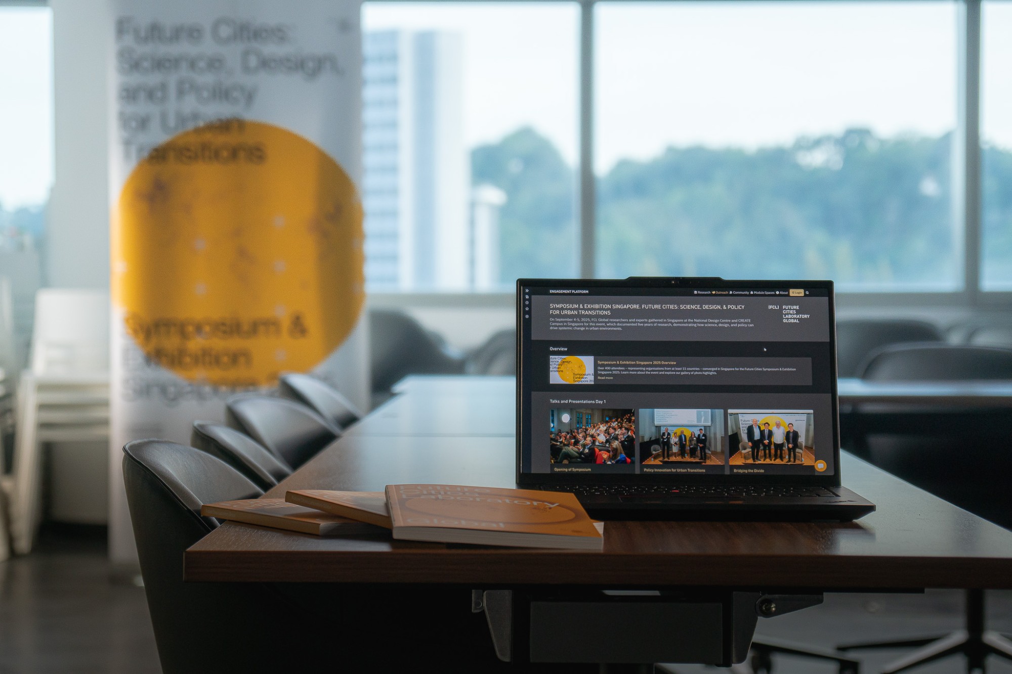 Online portal for the Future Cities Symposium & Exhibition Singapore 2025, developed by the FCL Global Engagement Platform team.