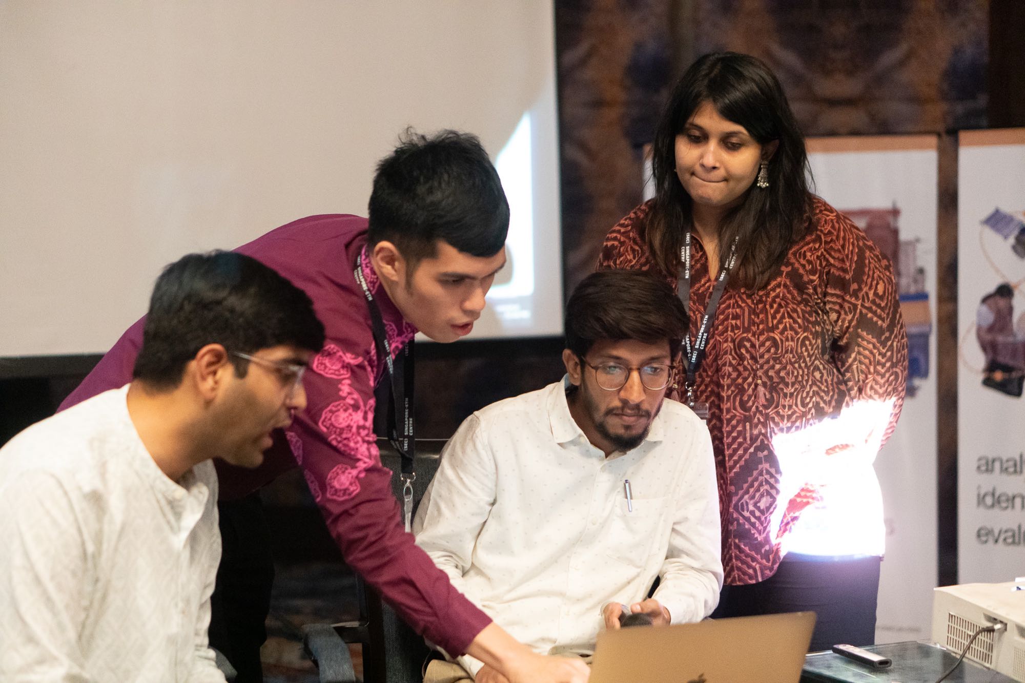 Interactive session demonstrating the ur-scape tool.