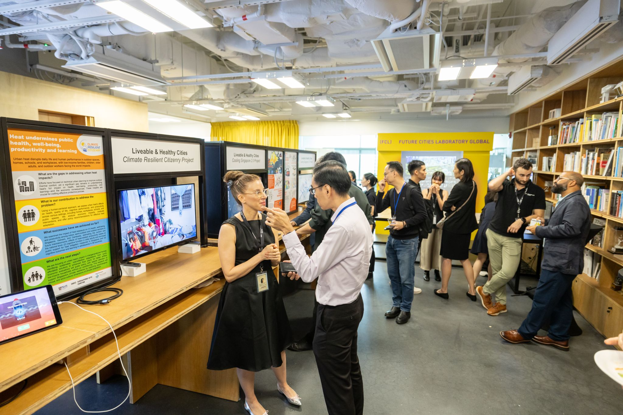 SEC Day 2024 exhibition at CREATE Campus, Singapore.