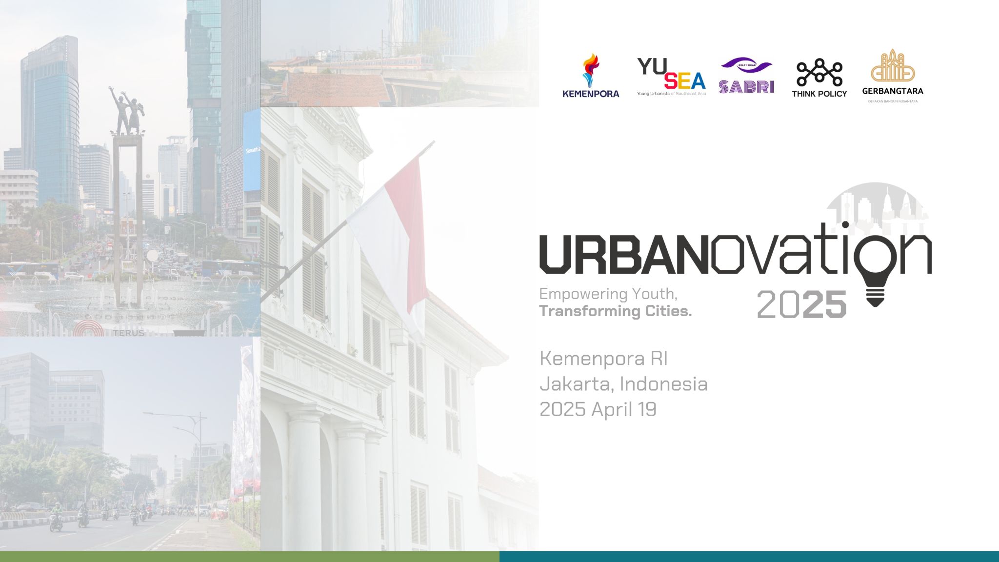 Opening session of the URBANovation Jakarta event.